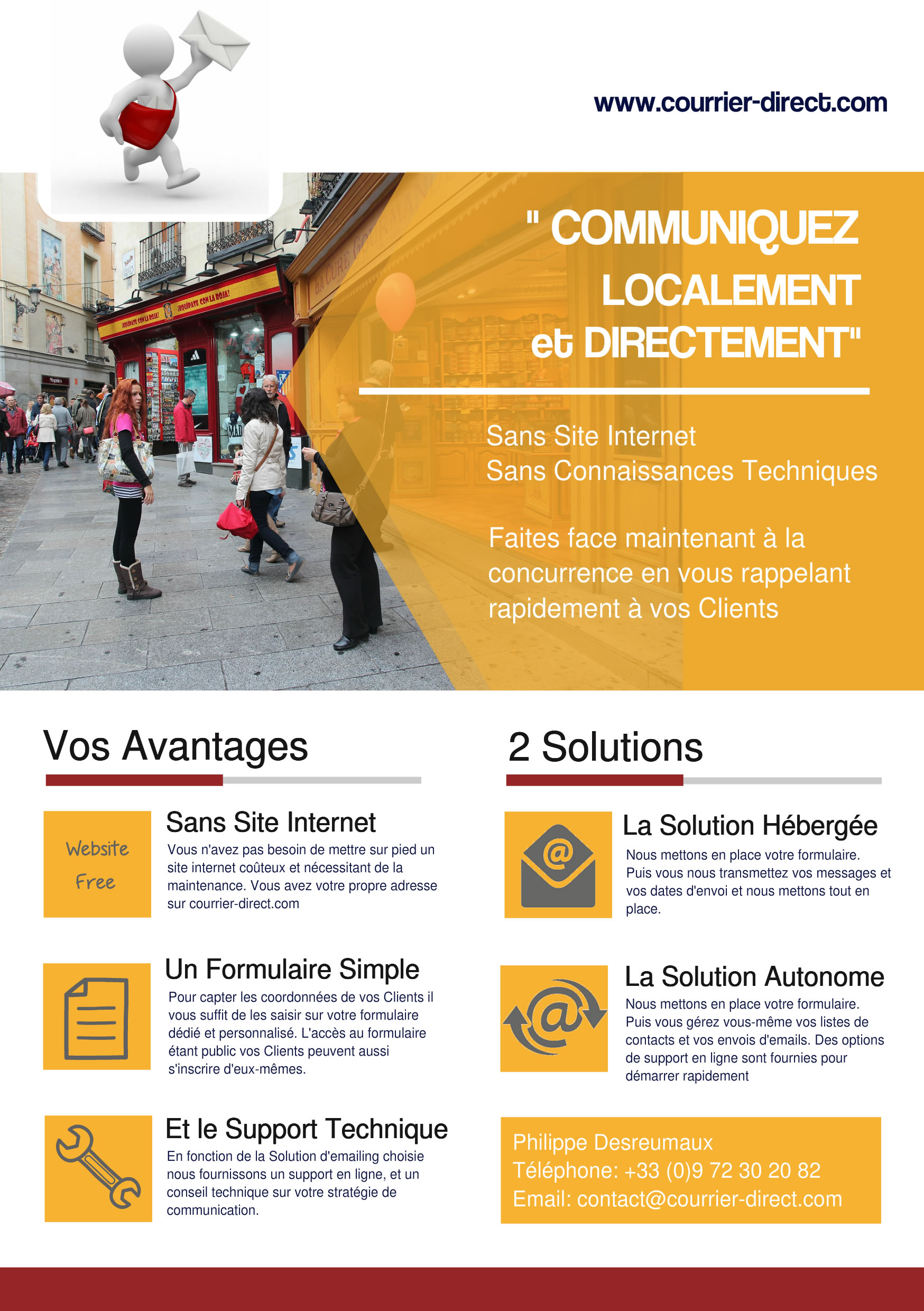 Courrier-Direct Flyer 1