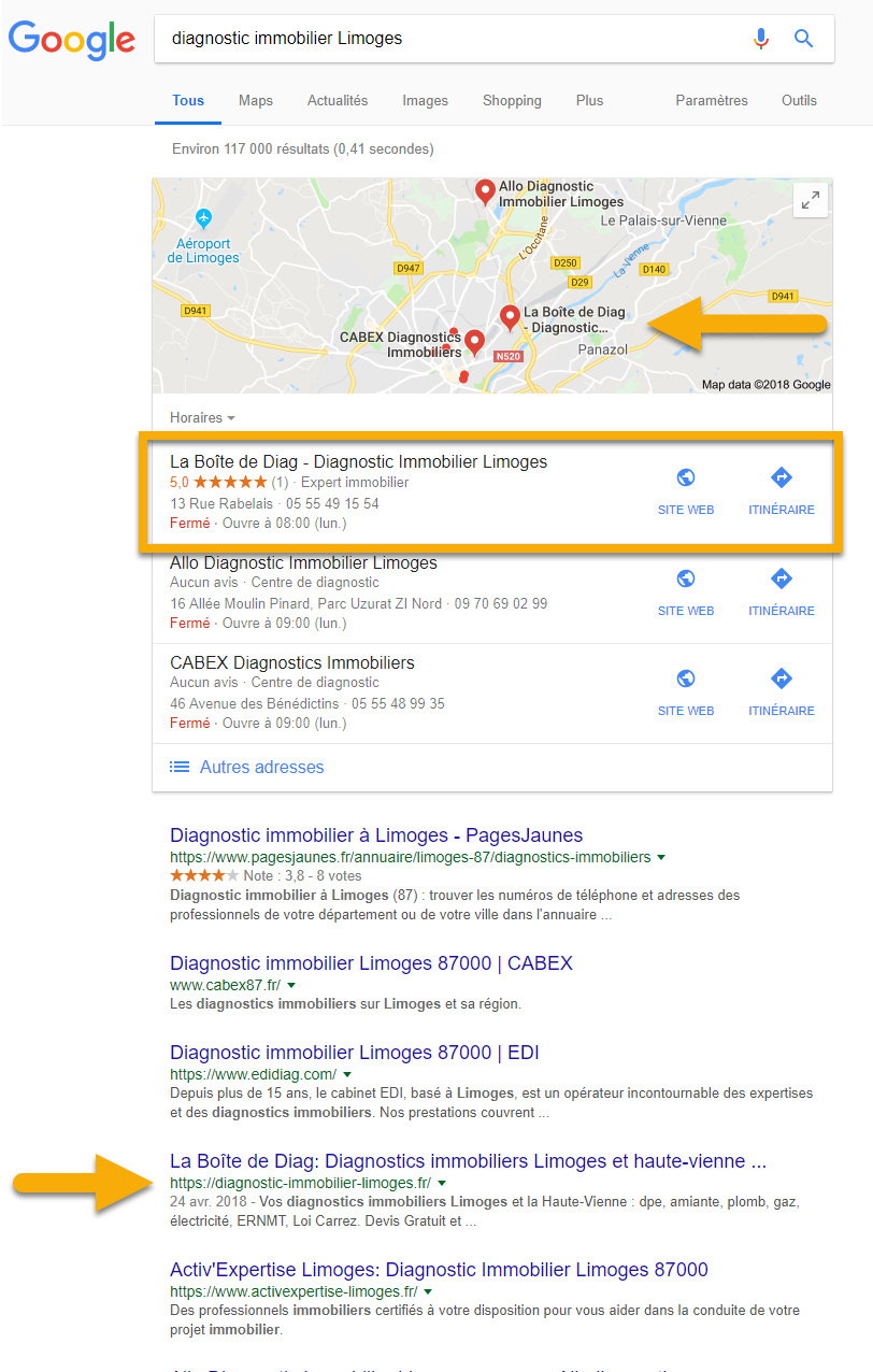 LaBoite de Diag Google Juillet 2018